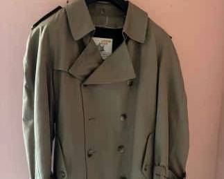 Vintage Trench Coat Lot Of Two