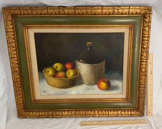 Fruit Bowl With Pitcher Painting By Robert Wee