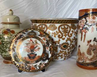 04 Antique Assortment Of Vintage Pottery Fine China, Made In Japan