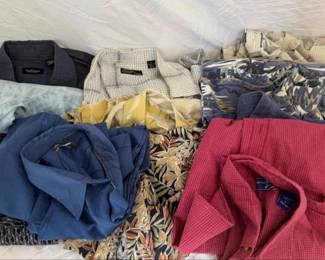 Lot Of 12 Short Sleeve Button Up Dress Shirts Mens
