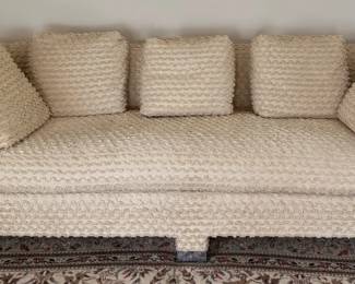Vintage Sofa With Pillows