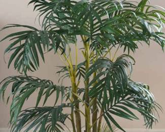Faux Bamboo Tree With Pot