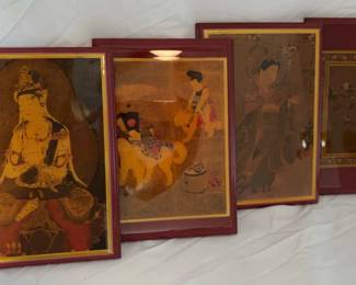 Vintage Chinese Traditional Style Plaques