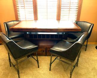 Beautiful Tall Bar Chairs 