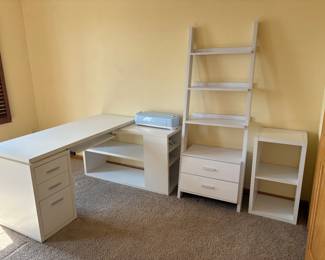 Craft Table/ Desk and Book Case 