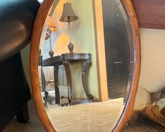 Antique Oval Mirror # 1 