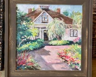 Painting by Susan Dolan. 20.5 X 20.5