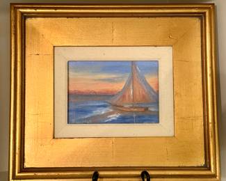 Painting by Debbie Garrett.12.5 x 14.5