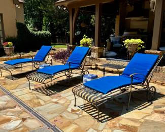 Iron Lounge Chairs