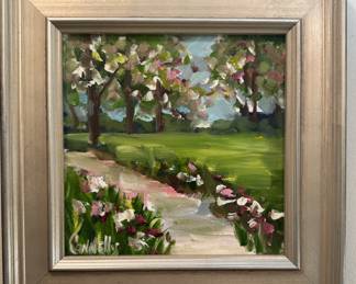 Painting by Connelly