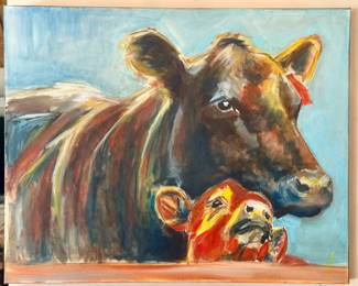 Painting by Vicky Bush 24 X 30