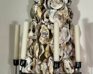 Oyster Shell Wall Sconce
