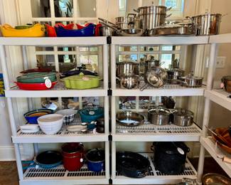 Selection of Viking, Cuisinart, Rachel Ray and others