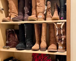 Selection of UGG & Sperry Boots, size 8 & 8.5