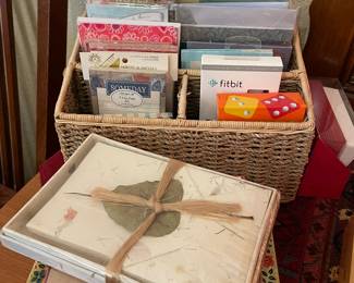 Lots of new greeting cards, note cards