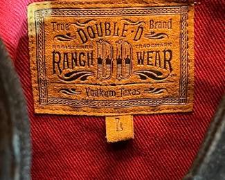 The Double D Ranch wear label