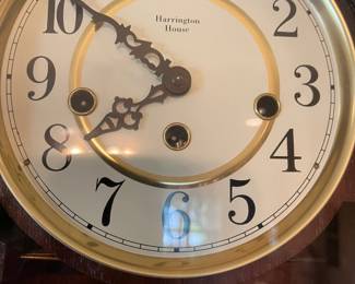 A close look at the clock face