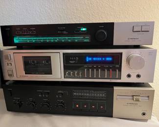 Vintage Pioneer equipment