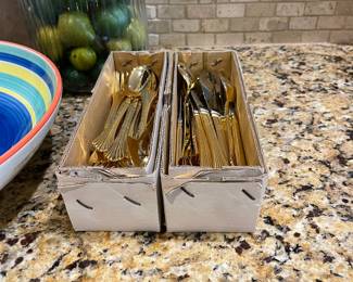 Vintage gold ware