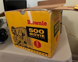 Vintage movie projector