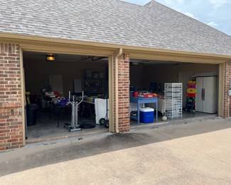 Three car garage