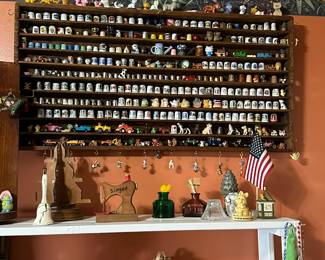 100's of Thimbles and Miniature Collectables
