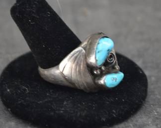 Sterling Silver & Turquoise Ring