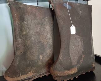Antique Eskimo boots