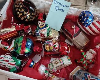 Christopher Radko ornaments