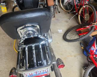 Beautiful Harley Davidson motorcycle 