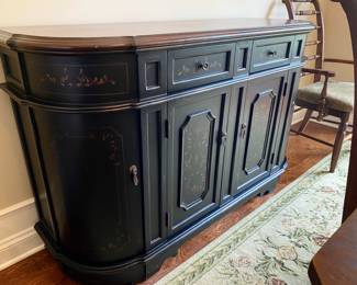 Black Painted Buffet Available for Pre Sell
