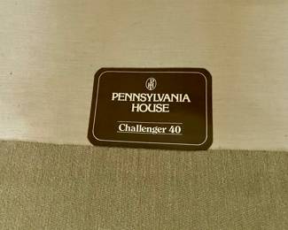 Pennsylvania house sofa is available for pre-sell. It is very clean and very comfortable. Is also upstairs.
