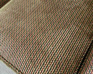 Brown with multicolor sofa available for pre-sell. Very clean very comfortable is upstairs.