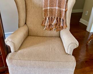 Very nice Tan Arm Chair Available for Pre Sell Sits very comfortable