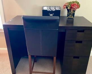 Desk with or without leather chair available for pre-sell