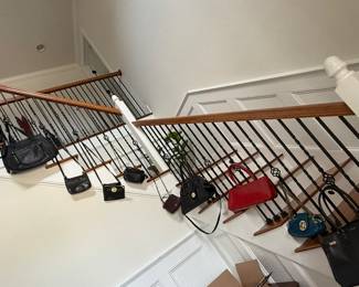 Designer purses sold separately. Henri Bendel, Kate Spade, Furla, Coach, Michael Kors, Steve Madden,