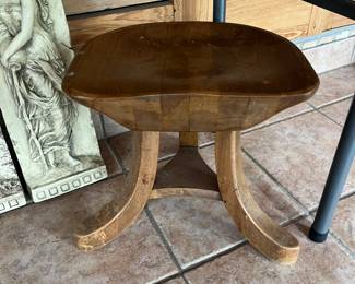 Antique milking stool