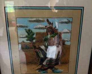 ” Tsitoto” 1987 by Larry Fodor Hand signed and numbered.