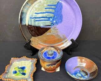 Ceramic Colorful Pottery Plates Bowl And More