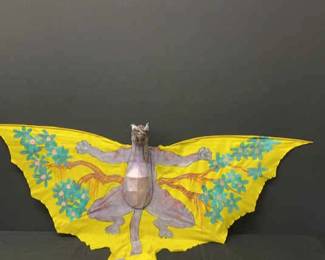 Handmade Black Panther Silk Kite 