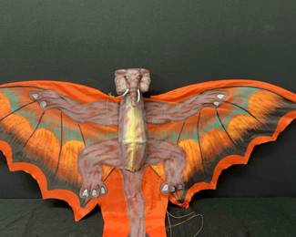 Handmade Elephant Silk Kite 