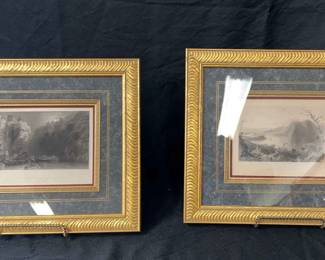 Lot Of 2 Nostalgic Prints 