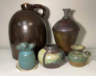 5 Pottery Pieces