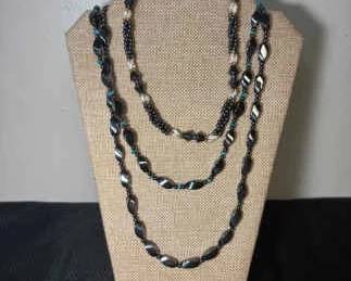 Hematite Like Necklaces