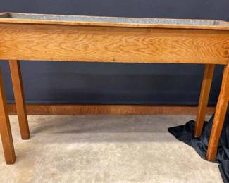 Medium Height Wooden Planter