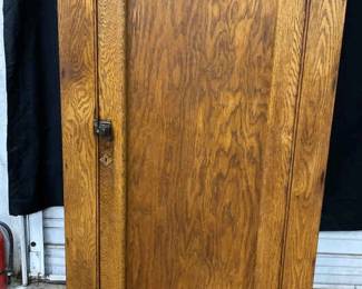 Vintage Linen Cabinet 