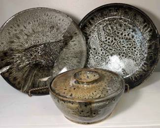 Brian Pulliam 3 Piece Pottery