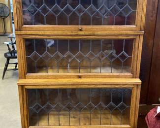 Barrister Bookcase Lawyer Cabinet With 5sections Of Shelving