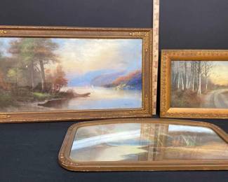 Trio of Paintings 
