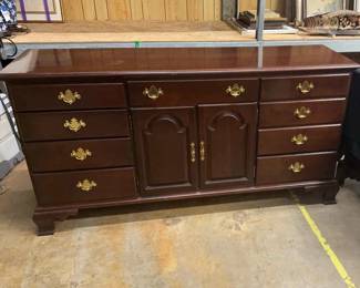  06 Tell City Chair Company Tidewater Cherry Dovetail Dresser 